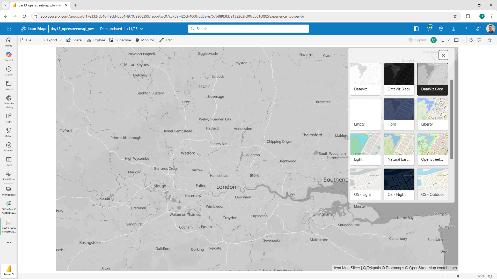 30 Day Map Challenge - Day 14 - Data: OpenStreetMap
