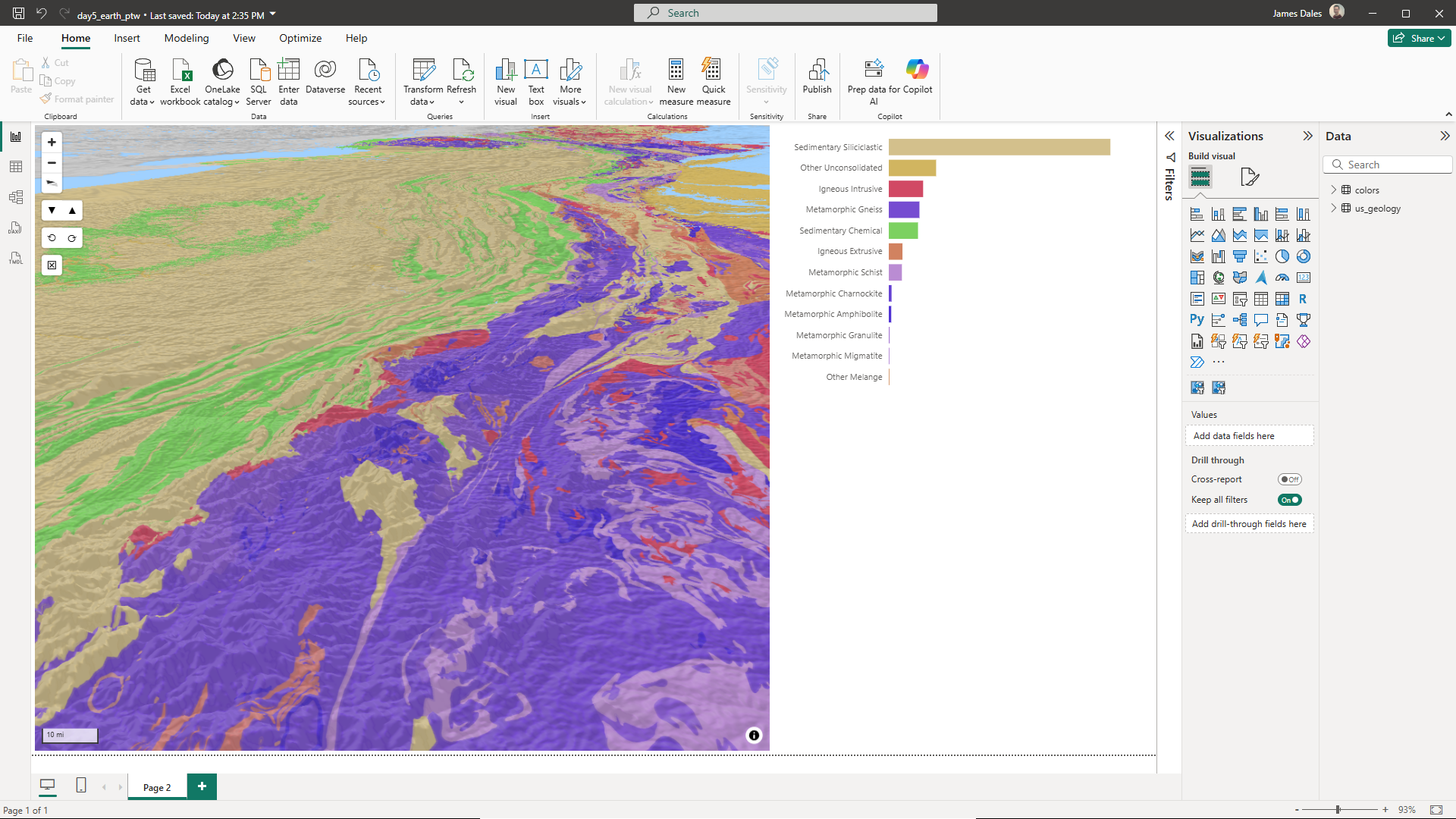 30 Day Map Challenge - Day 5 - Earth