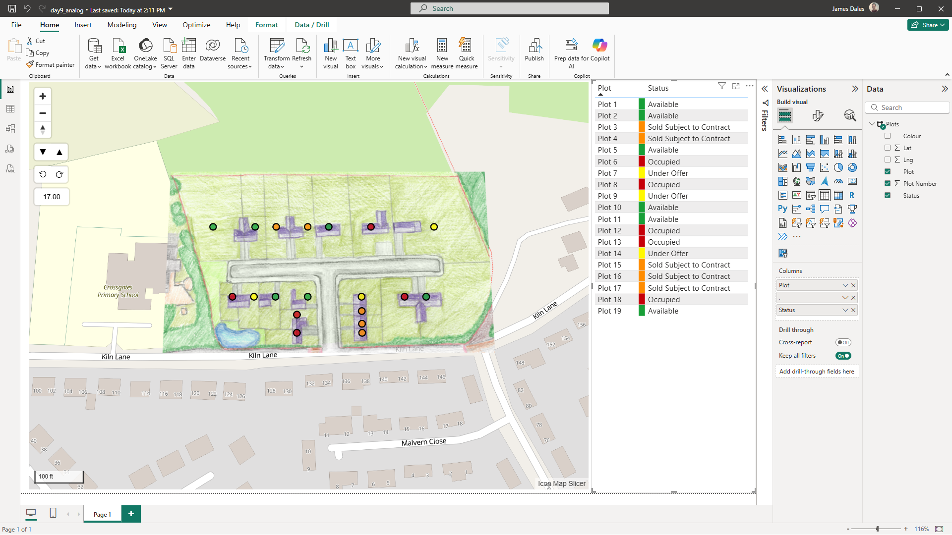30 Day Map Challenge - Day 9 - Analog