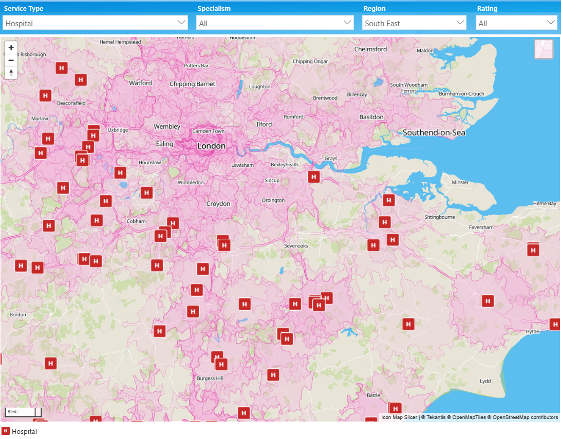 Using Location Intelligence to Support NHS and Public Health Operational Planning