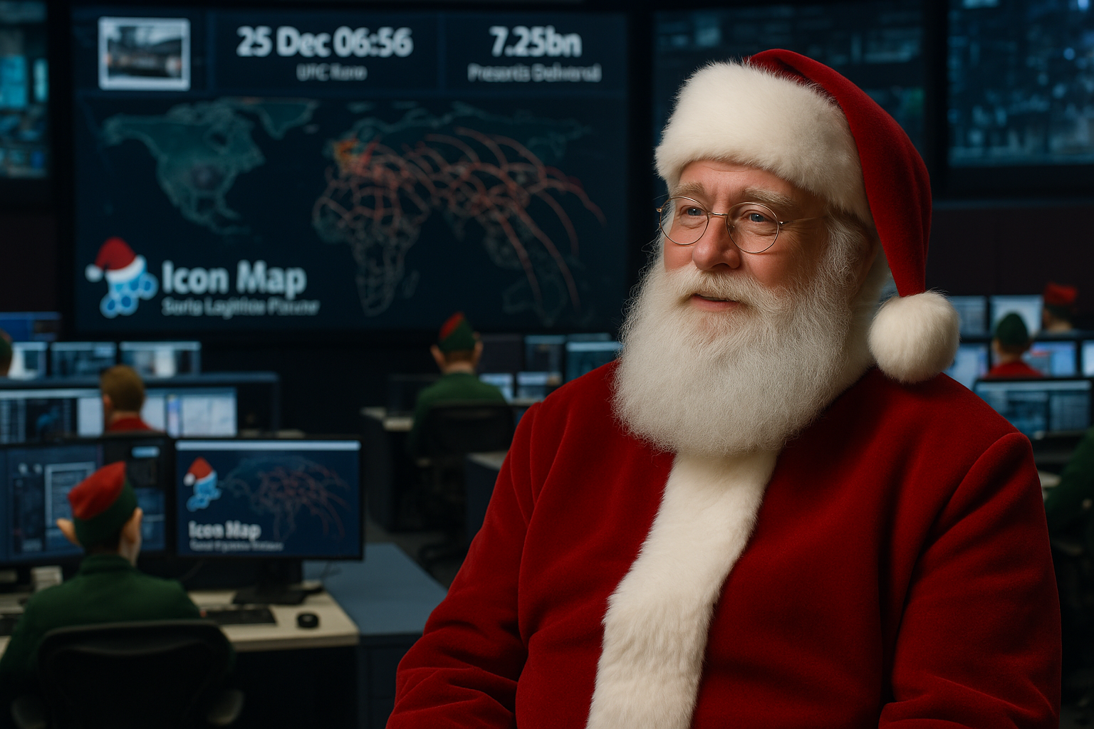 Santa interviewed for case study